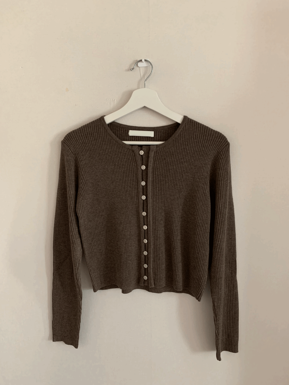 [CARDIGAN/TOP] Maisy Button Cardigan (6color)